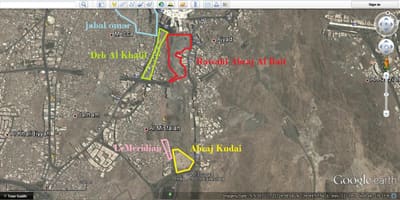 Mapa кудай parking Mekce 